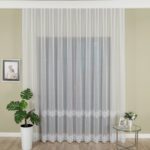 Firanka markizeta  haftowana , wysokość 290cm